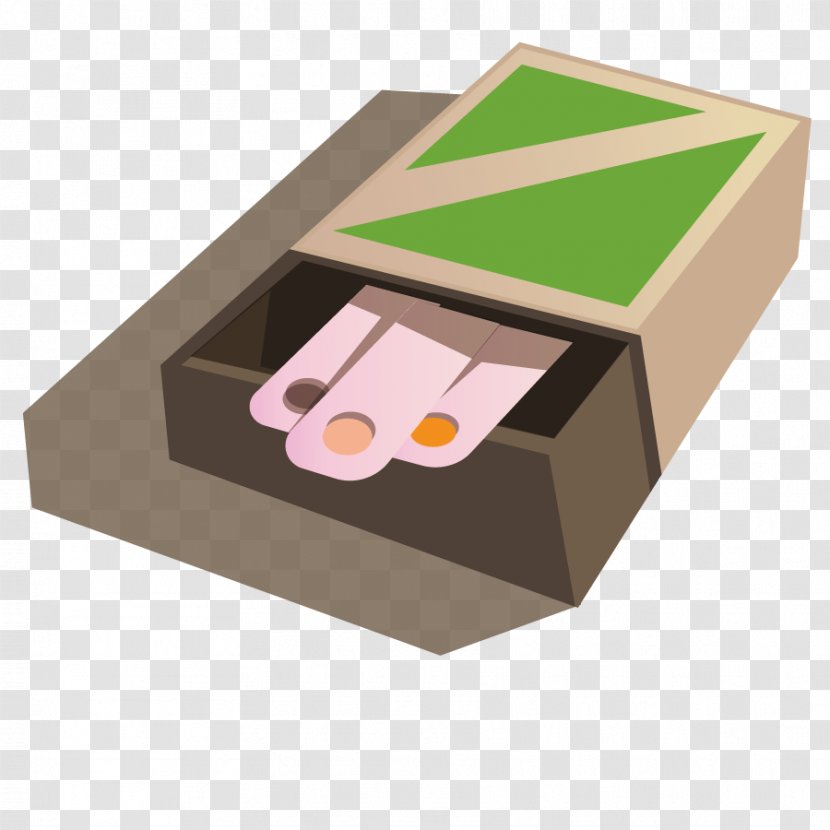 Box Match - Cigarette - Vector Test Matches Transparent PNG