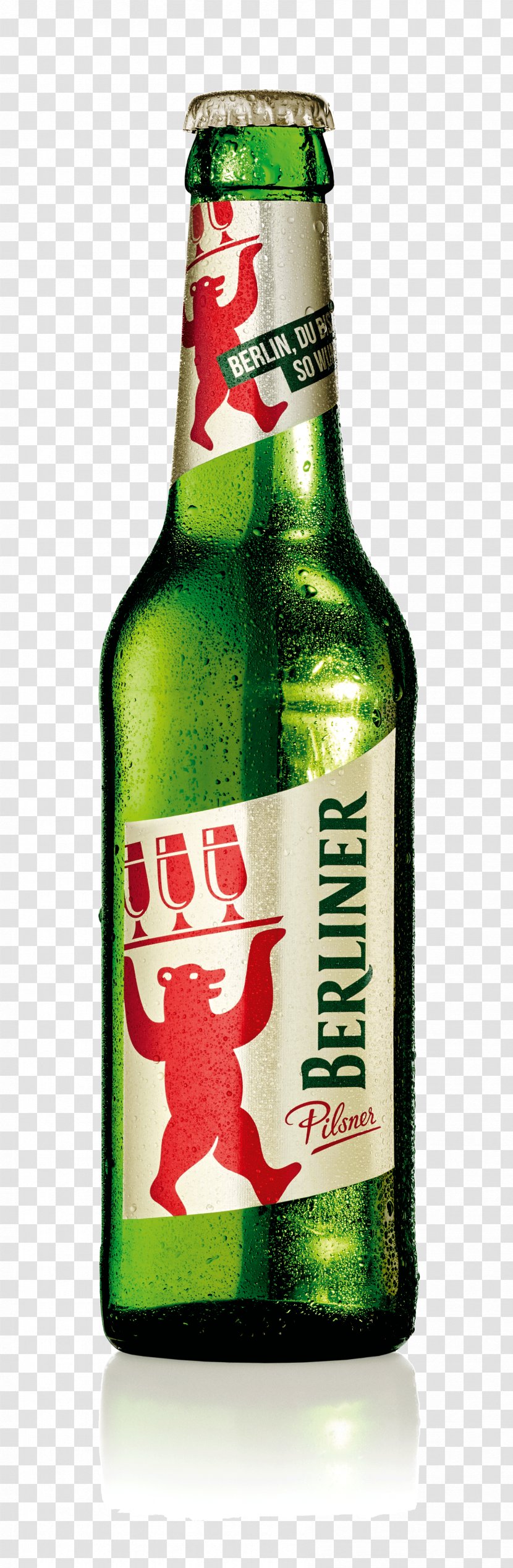 Lager Berliner Pilsner Beer Bottle - Dose Transparent PNG