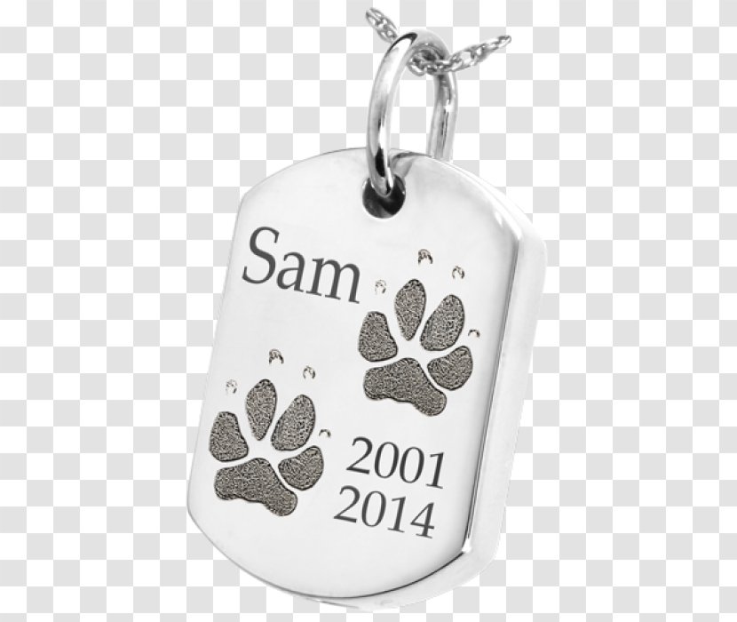 Charms & Pendants Sterling Silver Necklace Dog Tag Transparent PNG