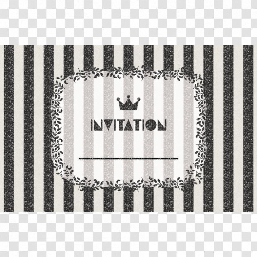 Wedding Invitation Template Pattern - White - Design Transparent PNG