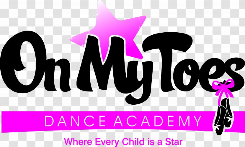 On My Toes Dance Academy Cortlandt Booked Parties Logo - Text - Frog Transparent PNG