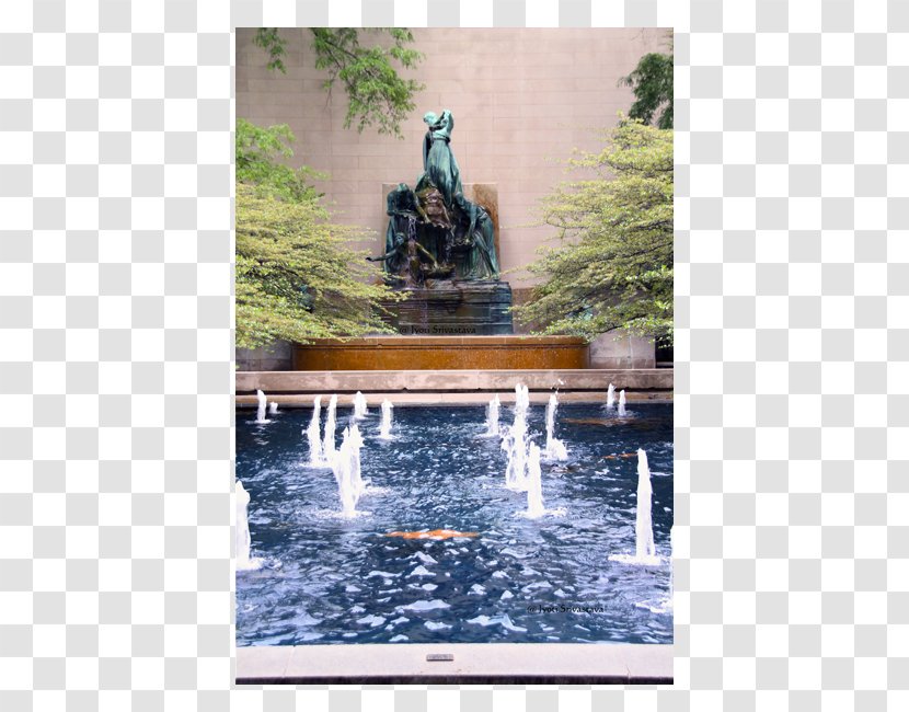 School Of The Art Institute Chicago Fountain Great Lakes Museum Fine Arts Sculpture - Water Feature Transparent PNG