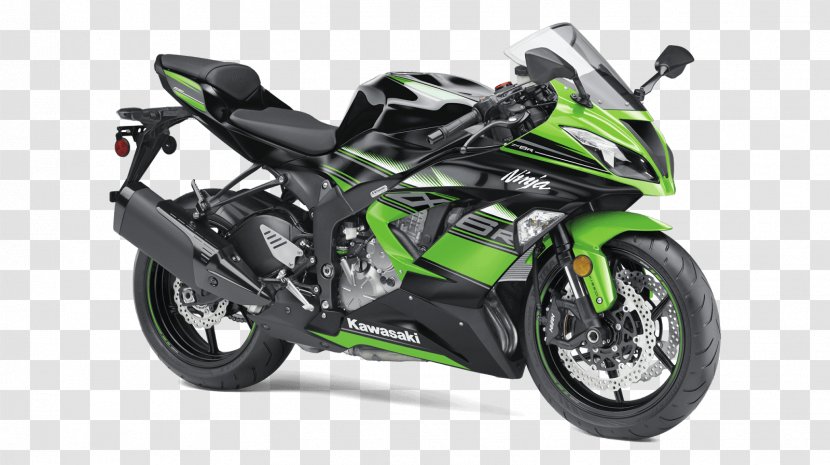 Ninja ZX-6R Kawasaki Motorcycles Supersport World Championship Honda - Automotive Exhaust - Motorcycle Transparent PNG