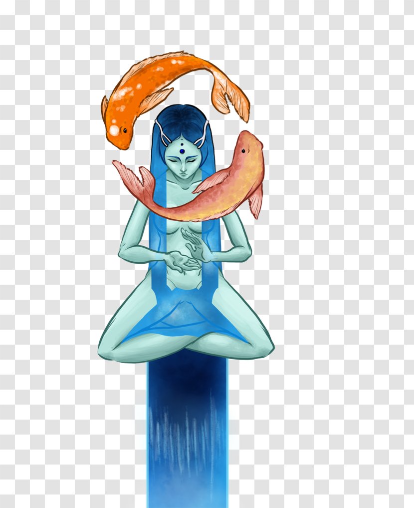 Illustration Dota 2 Figurine Electric Blue - Joint - Goddess Water Transparent PNG