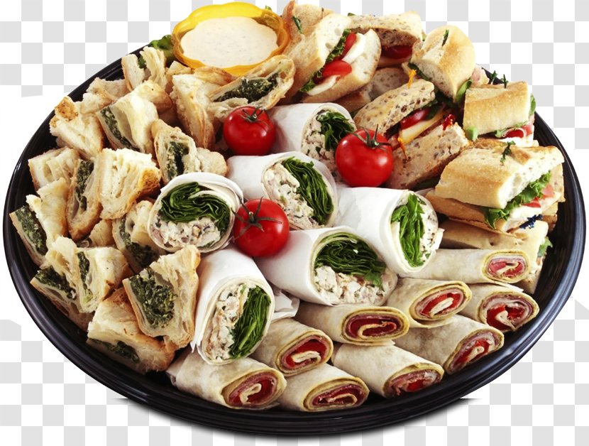 Hors D'oeuvre Canapé Take-out Submarine Sandwich Bob's Pizza And Subs - Cuisine - Salad Transparent PNG