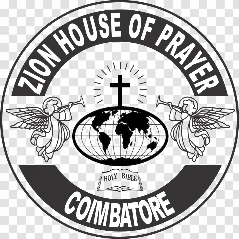 Emblem Vsgraphics Llc World Badge Logo Organization - Black And White - My Redeemer Lives Bible Transparent PNG