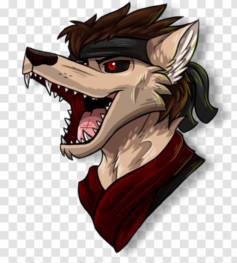 Dragon Cartoon Jaw Demon - Mythical Creature - Dark Wolf Transparent PNG