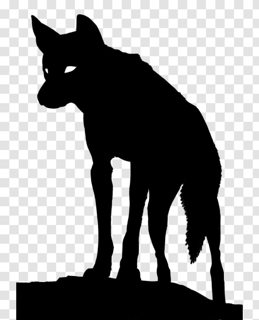 Dingo Coyote Clip Art - Silhouette Transparent PNG