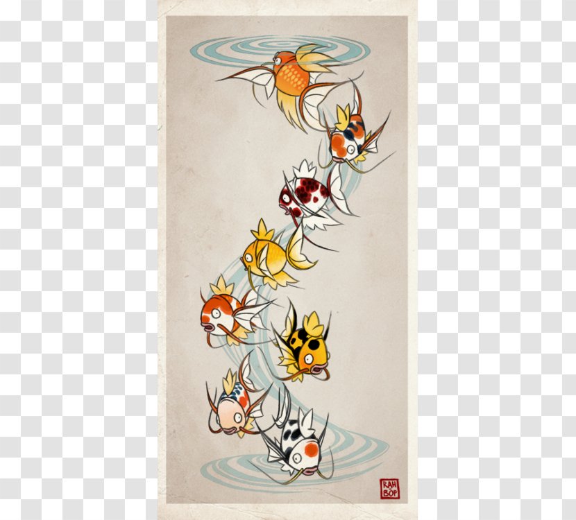 Pokémon GO Eevee Magikarp - Butterfly Transparent PNG