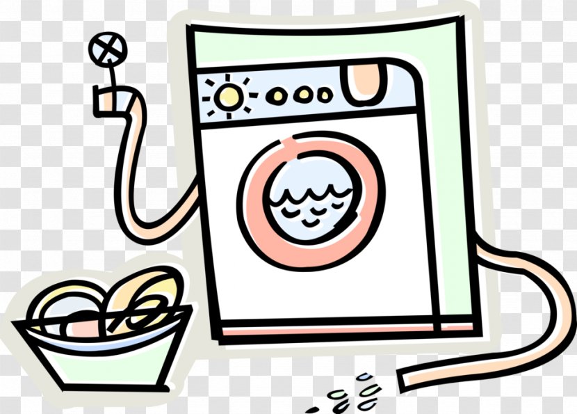 Clip Art Openclipart Washing Machines Free Content Image - Royaltyfree - Washer And Dryer Black White Transparent PNG