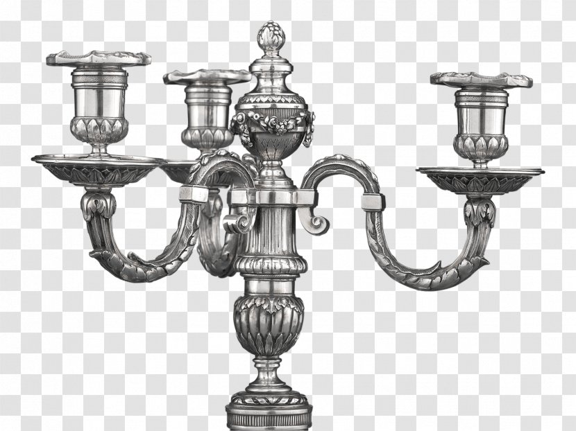 Candelabra Silver Chandelier Rue Mongenot Light Fixture - Candle Holder Transparent PNG