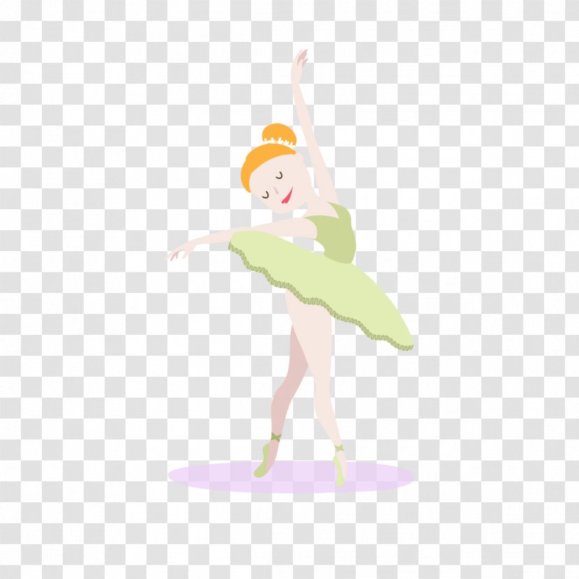 Ballet Dance Illustration - Heart - Vector Transparent PNG