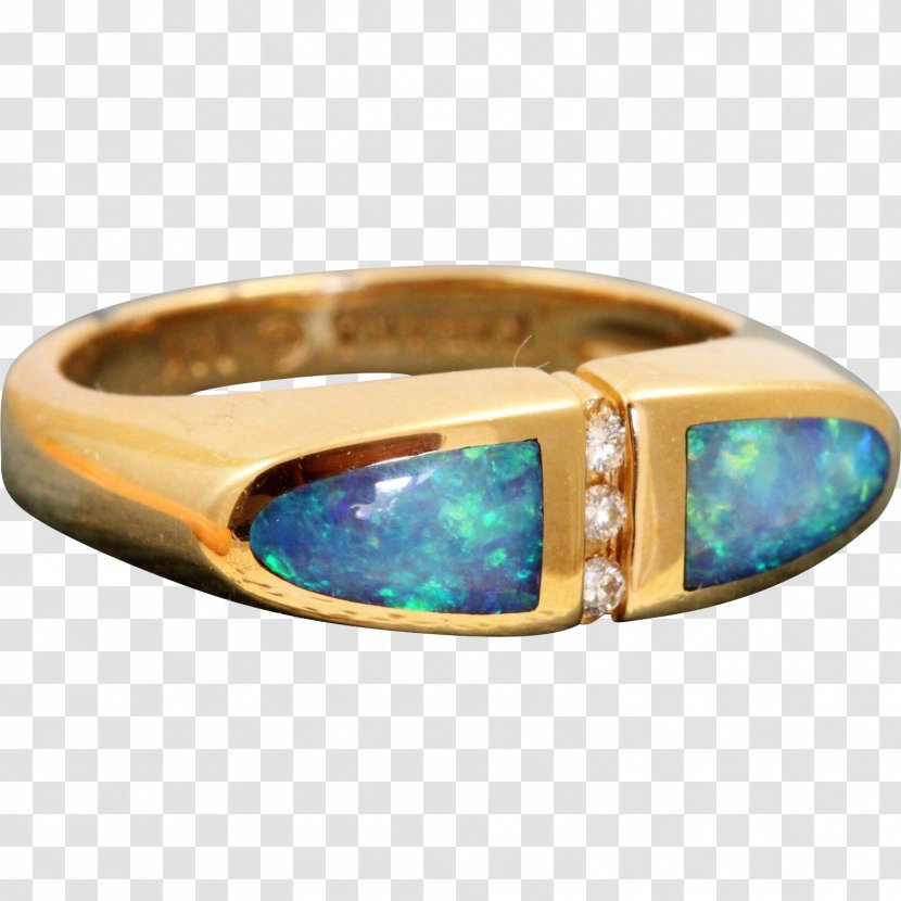 Jewellery Opal Gemstone Clothing Accessories Bangle - Turquoise - Kaba Transparent PNG