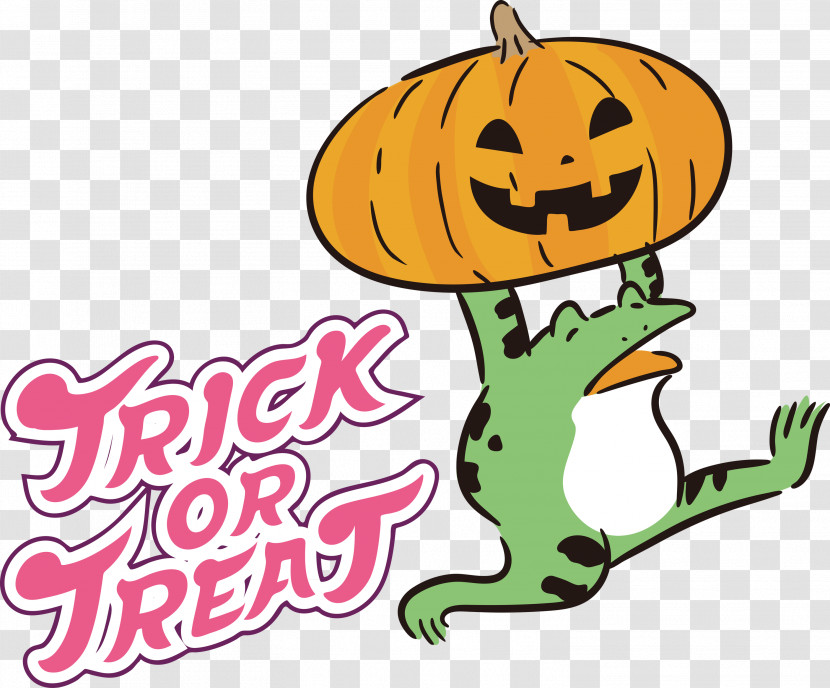 TRICK OR TREAT Happy Halloween Transparent PNG