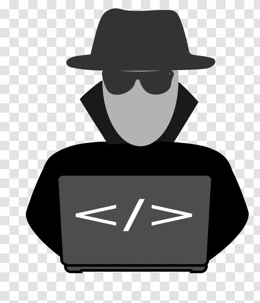 Security Hacker Anonymous Clip Art - Clipart Transparent PNG