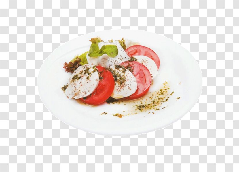 Caprese Salad Caesar Terrassa Carpaccio - Mozzarella Transparent PNG