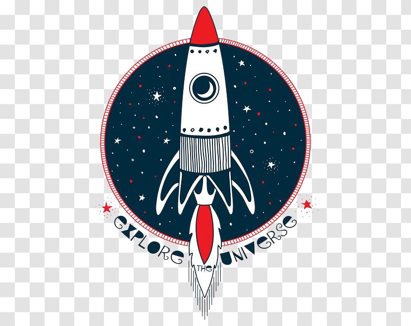 Rocket Astronaut Illustration - Spacecraft - Cartoon Transparent PNG