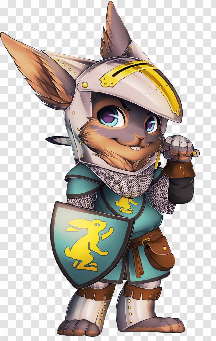 Knight Rabbit Costume Easter Bunny Furry Fandom - Villagers Transparent PNG