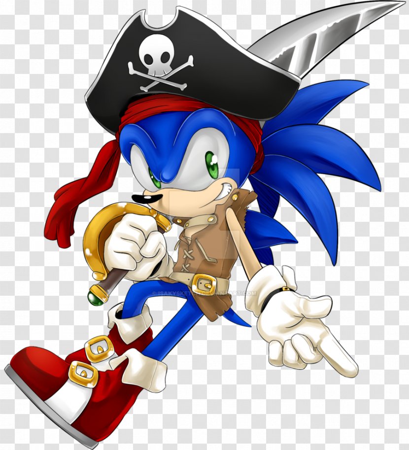 Sonic The Hedgehog & Sega All-Stars Racing Amy Rose Shadow Cream Rabbit - Fictional Character - Pirate Collection Design Transparent PNG