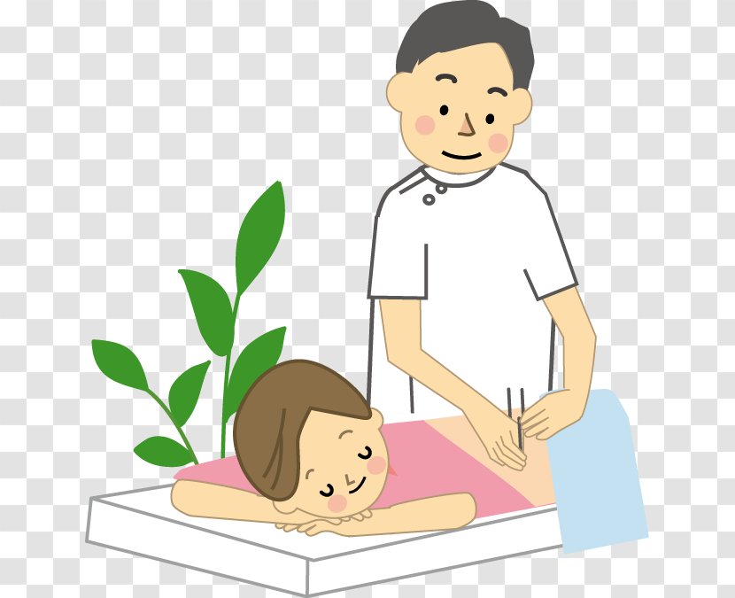 Acupuncture 鍼灸 Moxibustion Therapy あん摩マッサージ指圧師 - Cartoon Transparent PNG