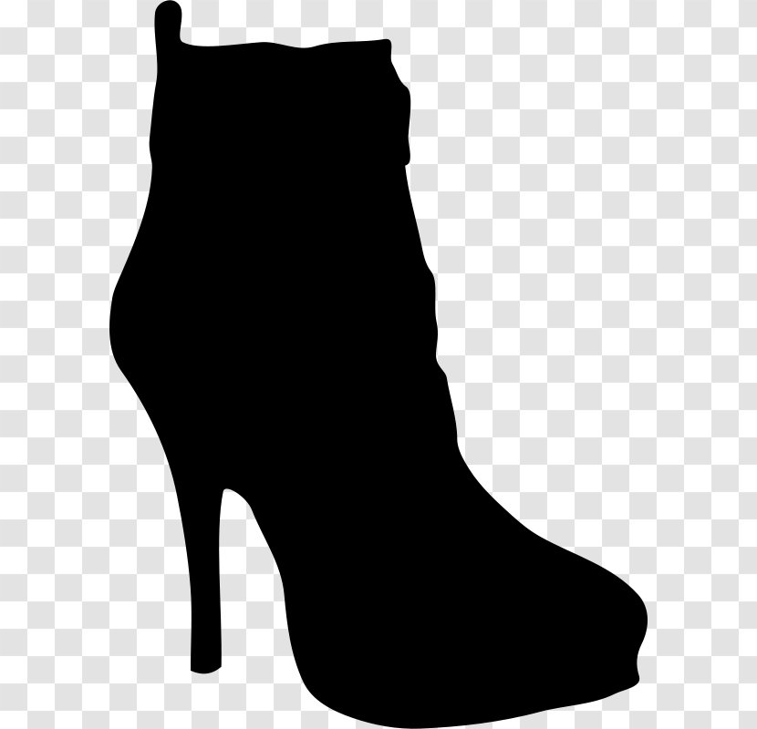 High-heeled Shoe Clip Art Thigh-high Boots - Sneakers - Sepatu Transparent PNG