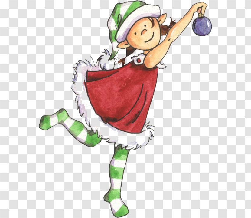 Christmas Elf Drawing Clip Art - Mythical Creature Transparent PNG