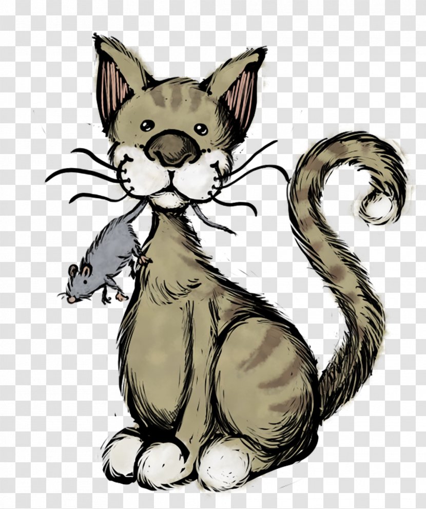 Whiskers Cat Clip Art Canidae Dog - Mouse Transparent PNG