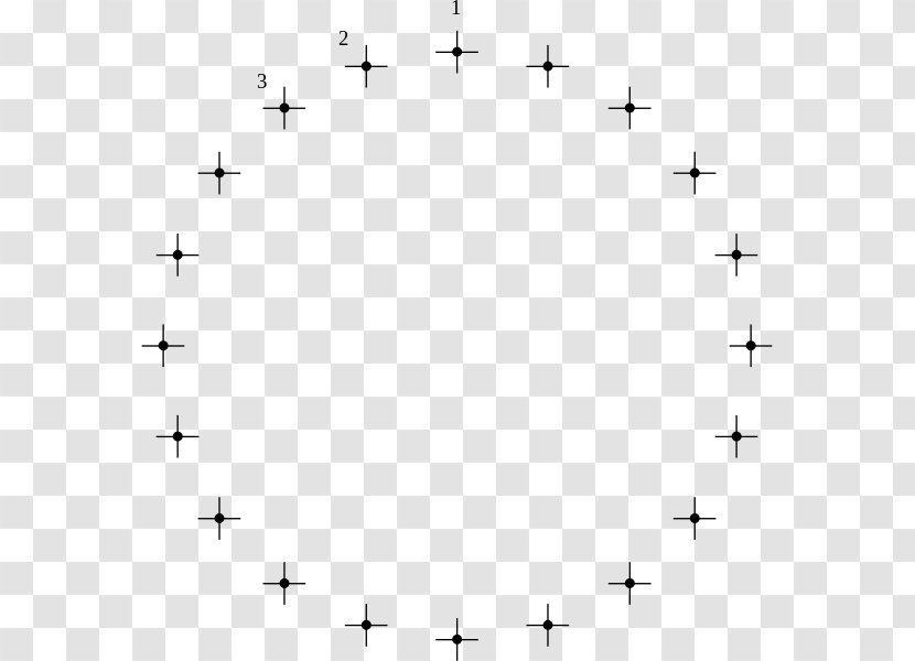 White Point Angle Number - Wing Transparent PNG