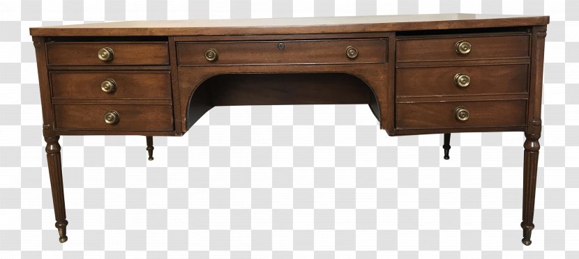 Secretary Desk Table Drawer Writing - Wood Transparent PNG