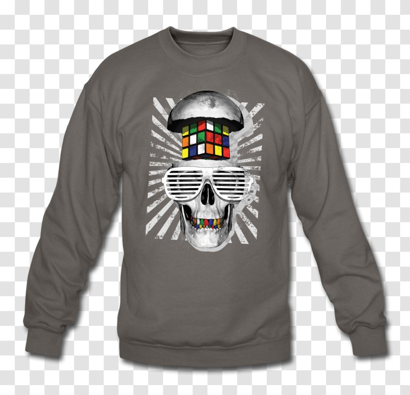 T-shirt Hoodie Rubik's Cube Sweater - Outerwear Transparent PNG