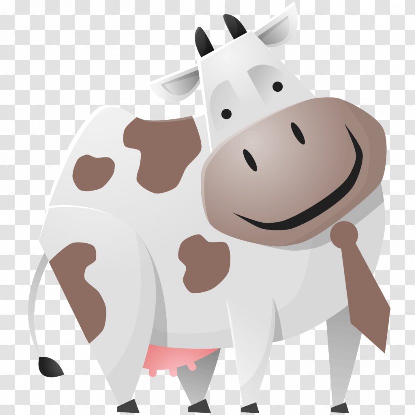 Dairy Cattle Livestock Cow - Farmhouse - Nose Transparent PNG
