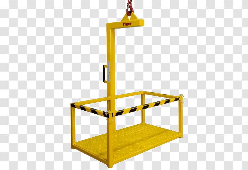 Basket Cargo Forklift Crane Transparent PNG