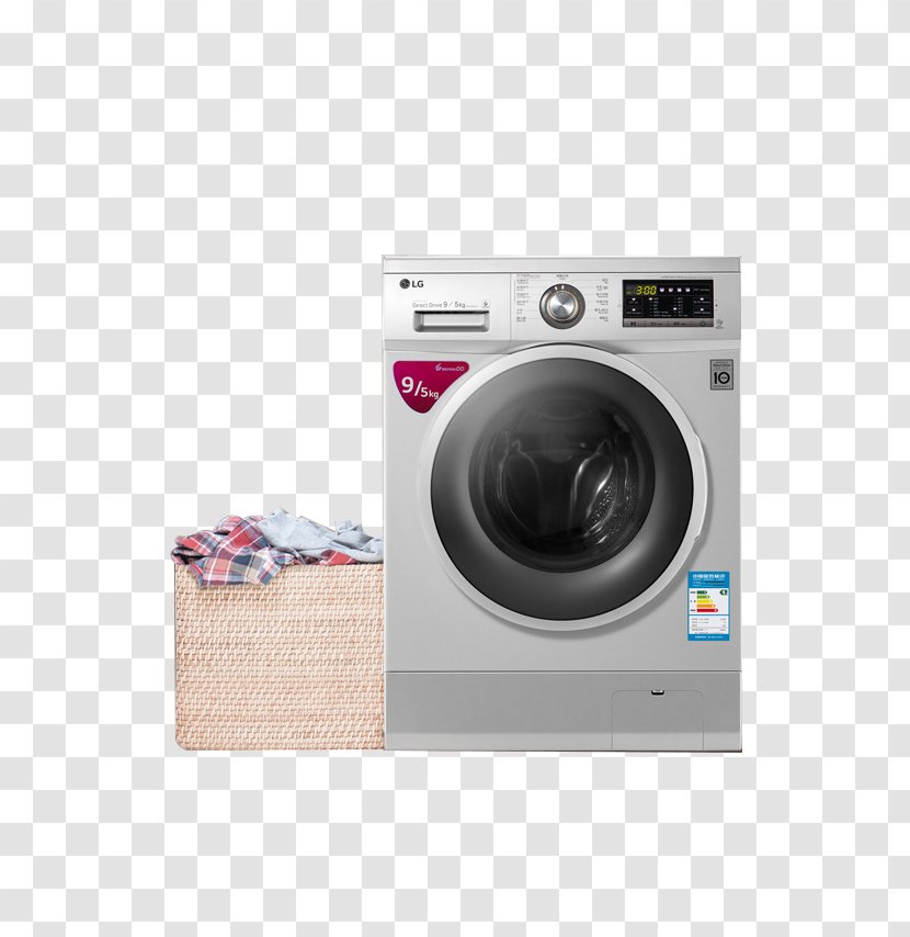 Washing Machine Home Appliance LG Electronics Corp - Drum Transparent PNG