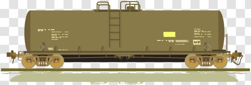 Railroad Car Train Rail Transport Tank Locomotive Transparent PNG