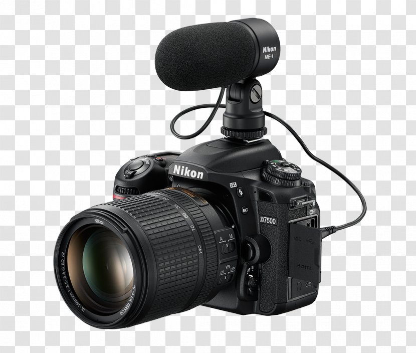Camera Lens Nikon D7500 D500 Canon EOS 7D Digital SLR Transparent PNG