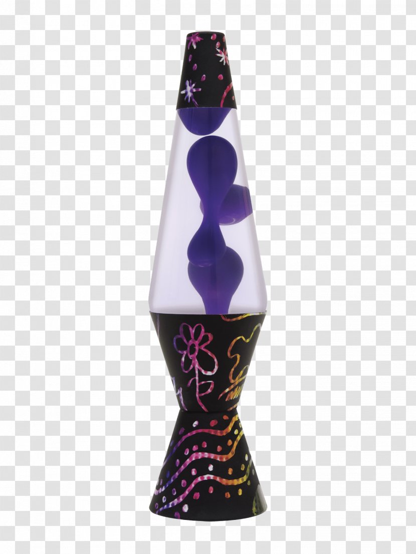 Electric Light Lava Lamp - Purple Transparent PNG