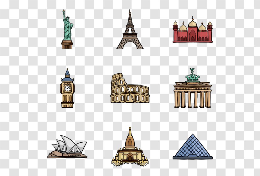 Landmark Monument Clip Art - Place Of Worship - New World Trading Transparent PNG