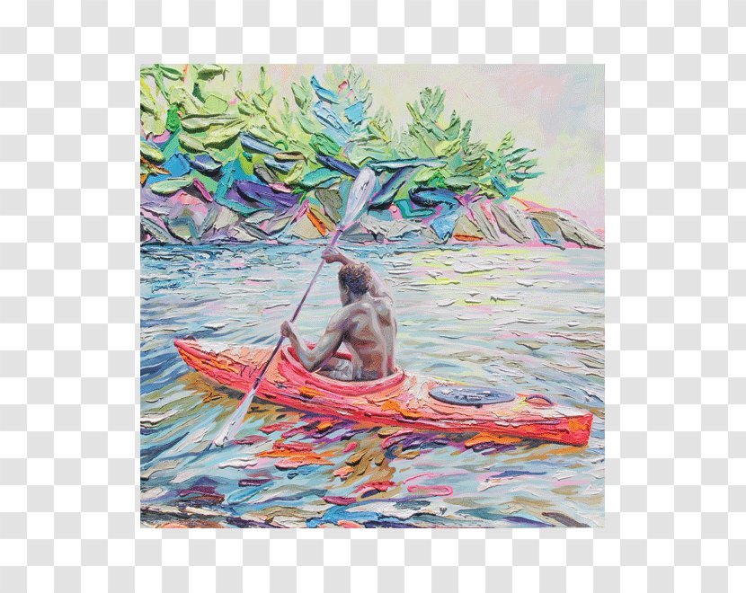 Acrylic Paint Watercolor Painting Oil Boating Transparent PNG