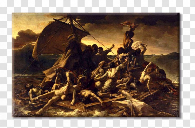 The Raft Of Medusa Musée Du Louvre Painting Art Museum - Force De Proposition Transparent PNG