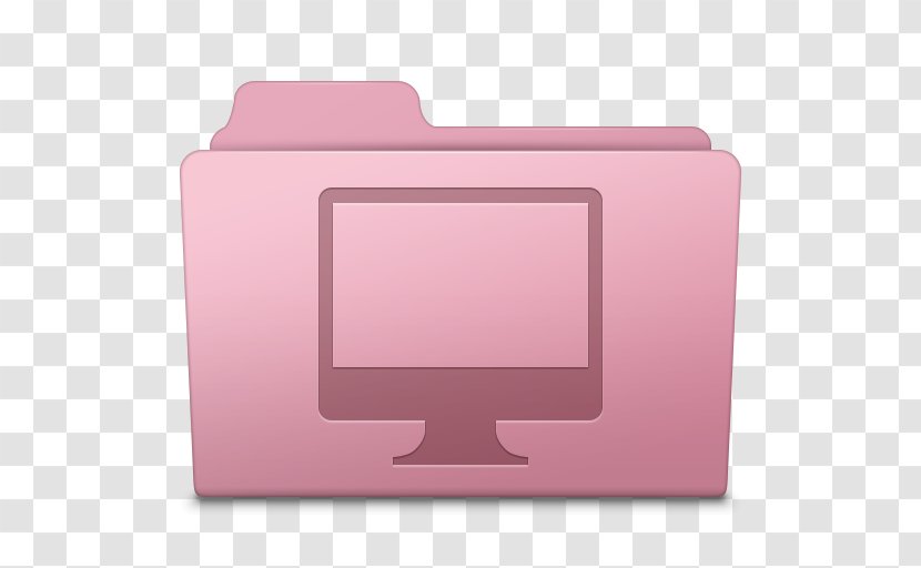 Pink Square Font - Directory - Computer Folder Sakura Transparent PNG