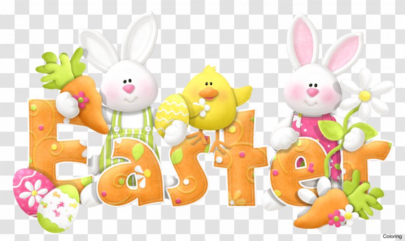 Easter Bunny Egg Clip Art Transparent PNG