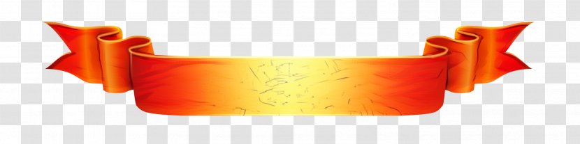 Red Background Ribbon - Orange - Yellow Lace Transparent PNG