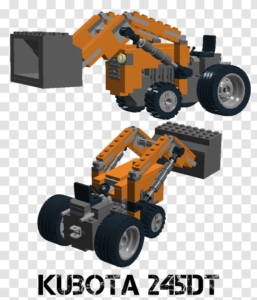 Kubota Corporation Tractor LEGO Machine Toy Block - Lego Transparent PNG