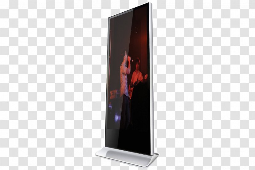 Flat Panel Display Television Multimedia Advertising - Device - Design Transparent PNG