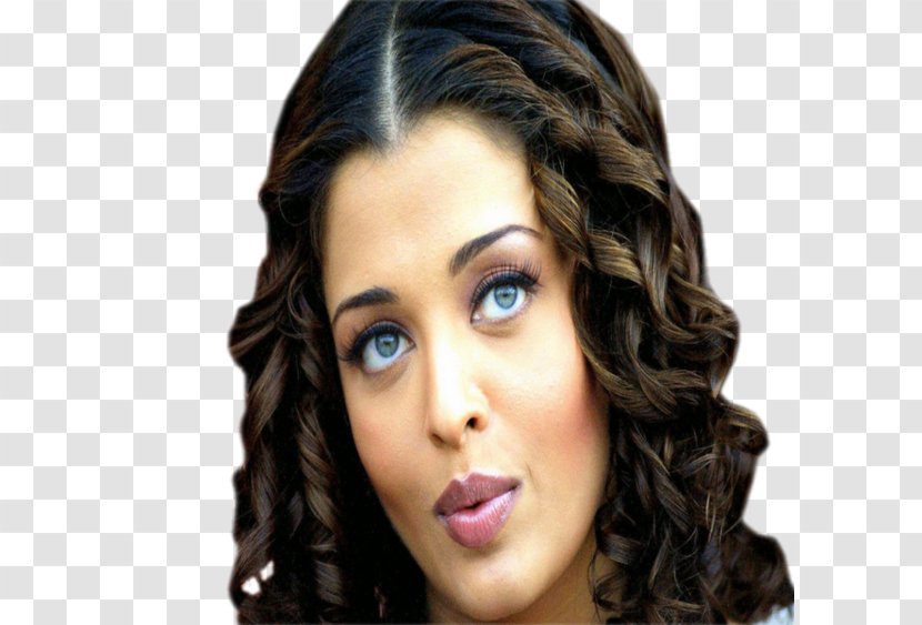 Aishwarya Rai Long Hair Brown Black - Ringlet Transparent PNG