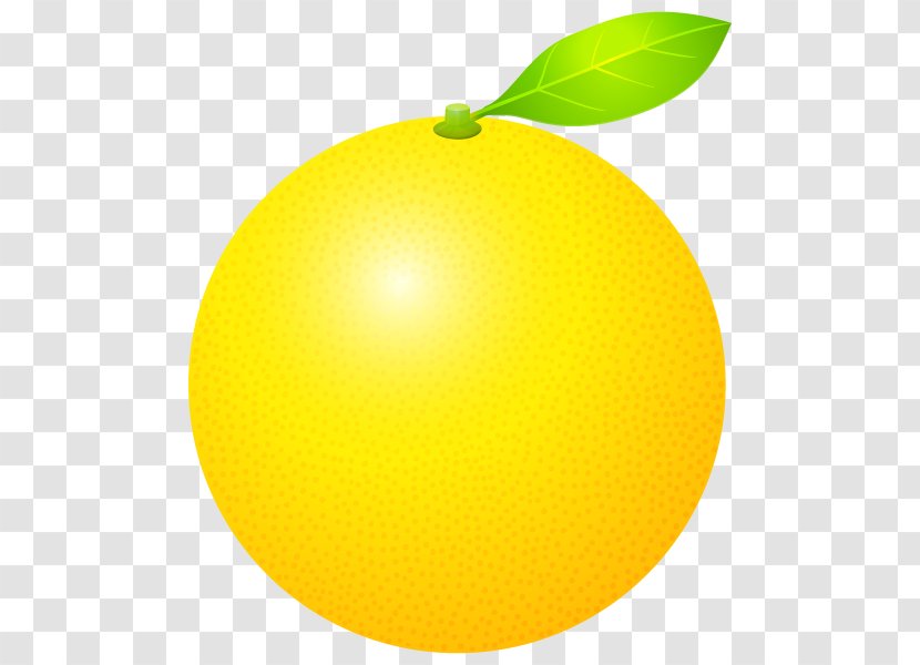 Lemon Yellow Citric Acid Yuzu - Orange Sa Transparent PNG