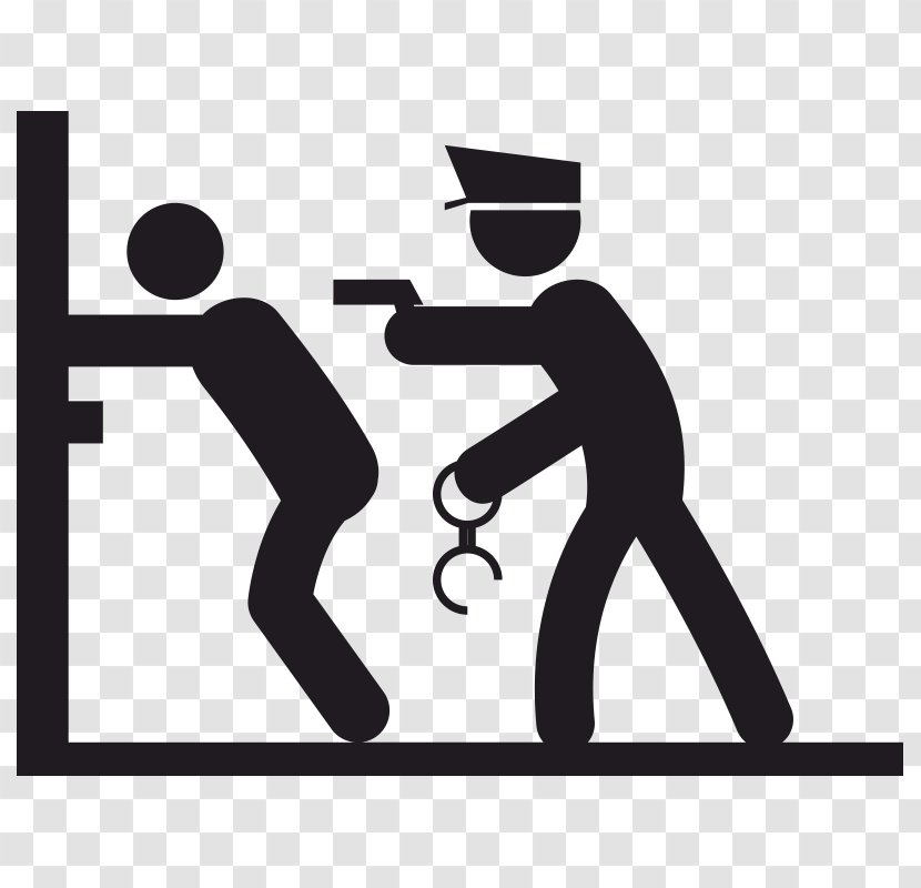 Clip Art Arrest Police Officer - Hand Transparent PNG