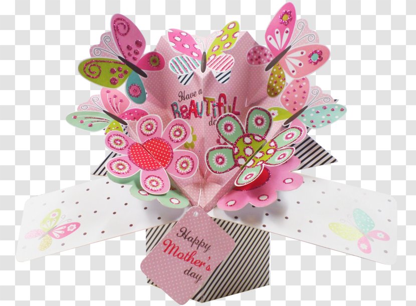 Greeting & Note Cards Mother's Day Pop-up Book Card Design - Anniversary - Mothers Transparent PNG