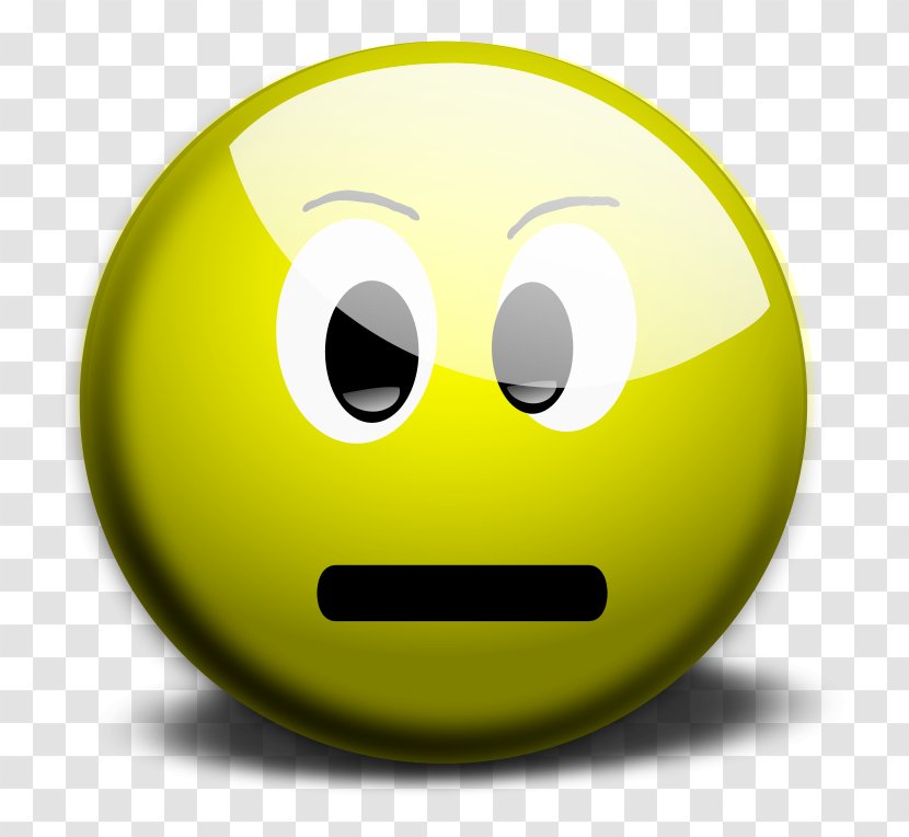 Smiley Emoticon Blank Expression Clip Art Transparent PNG