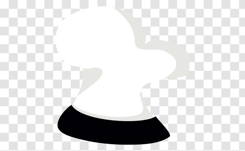 Chef Silhouette Vexel - Vector Hat Transparent PNG